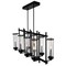 Cwi Lighting Sierra 8 Light Up Chandelier With Black Finish 9827P38-8-RC-101 - alternate 1